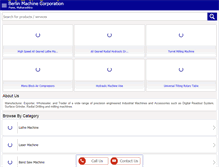 Tablet Screenshot of berlinmachines.com